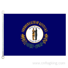 Kentucky flag 90*150cm 100% polyster
